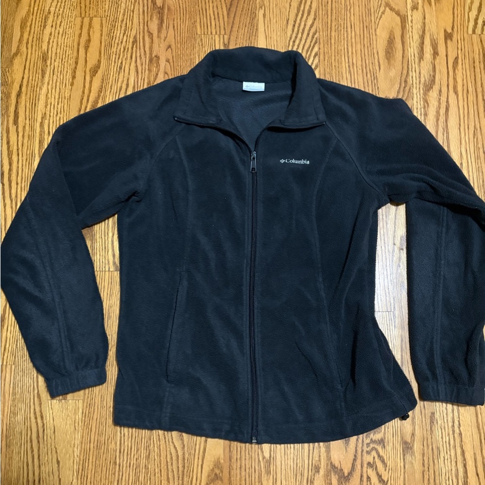 Columbia Black Fleece Jacket Women’s Size M